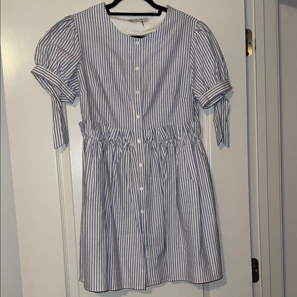 English Factory Ruffle Detail Dress